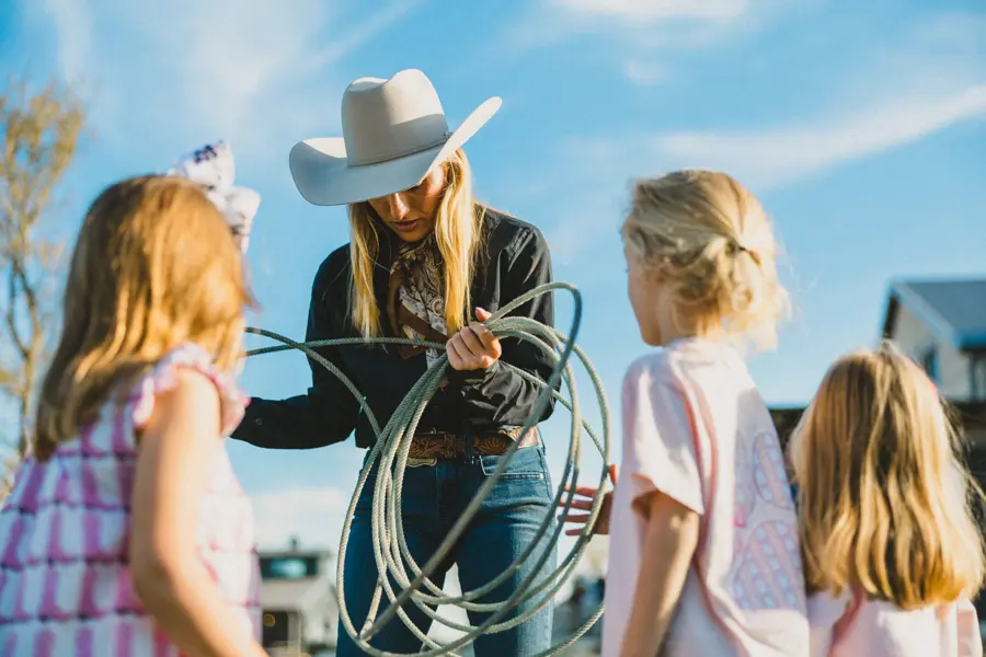 Roping Lesson