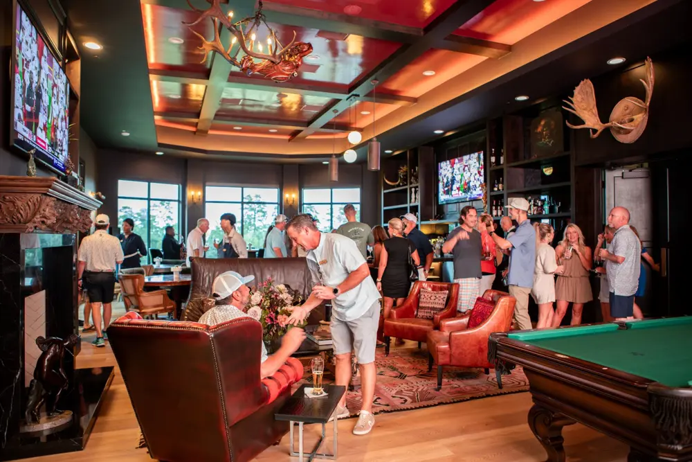 The Porch Opens at Bluejack National